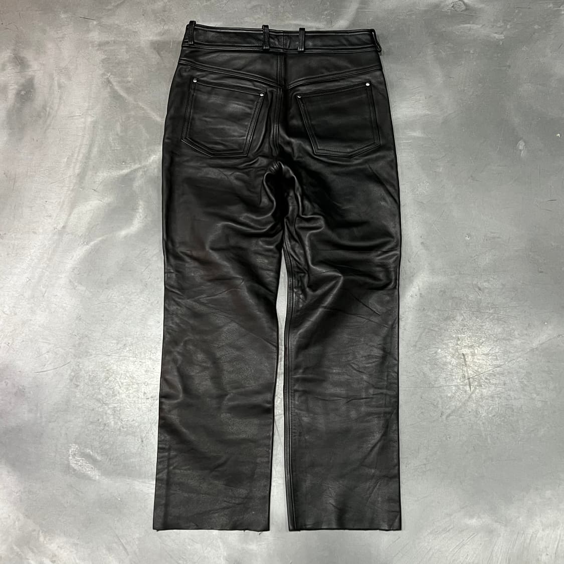 할리데이비슨 레더 바이커 팬츠 y15281 상품이미지2