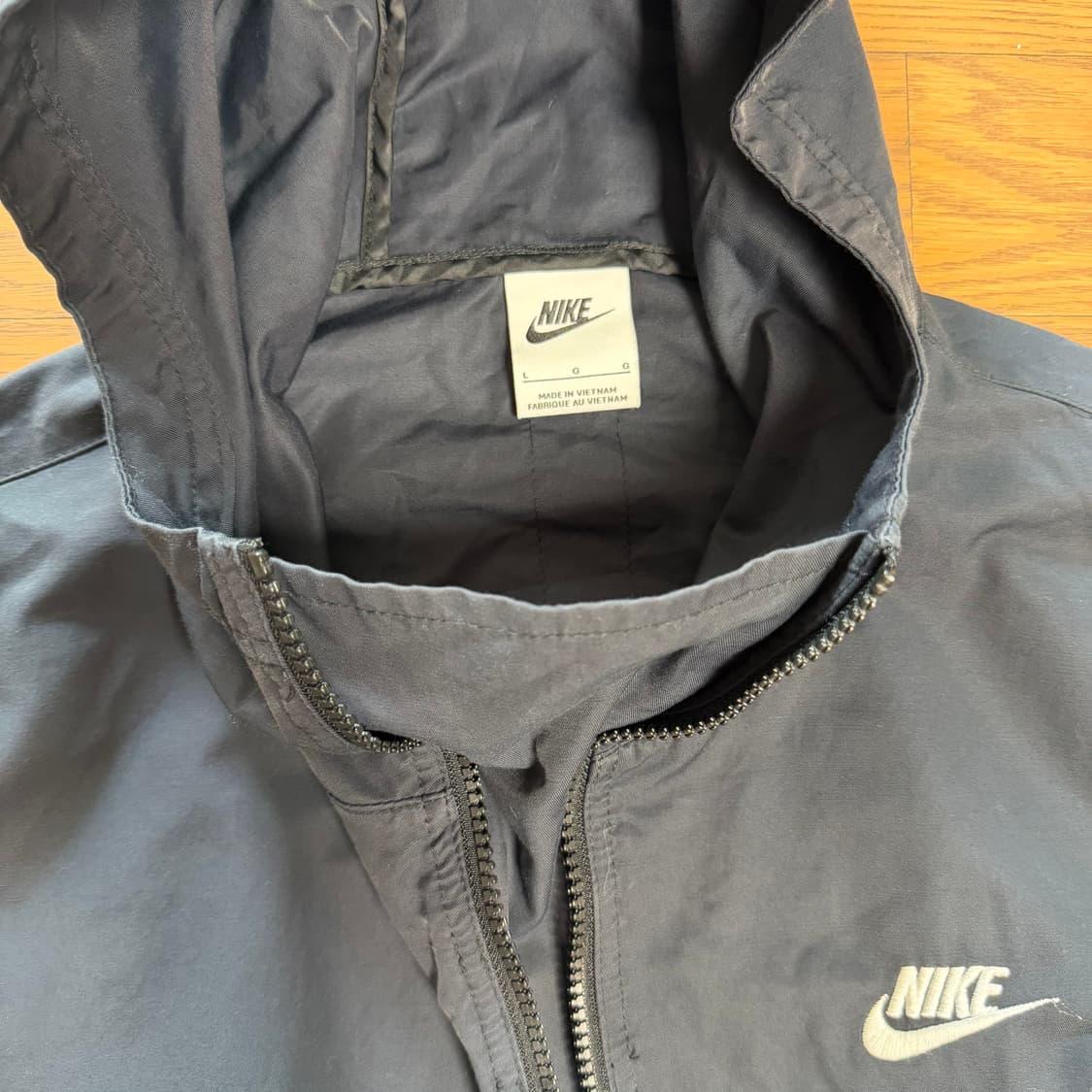 Nike 아노락 하프집업 나일론 후드 상품이미지2