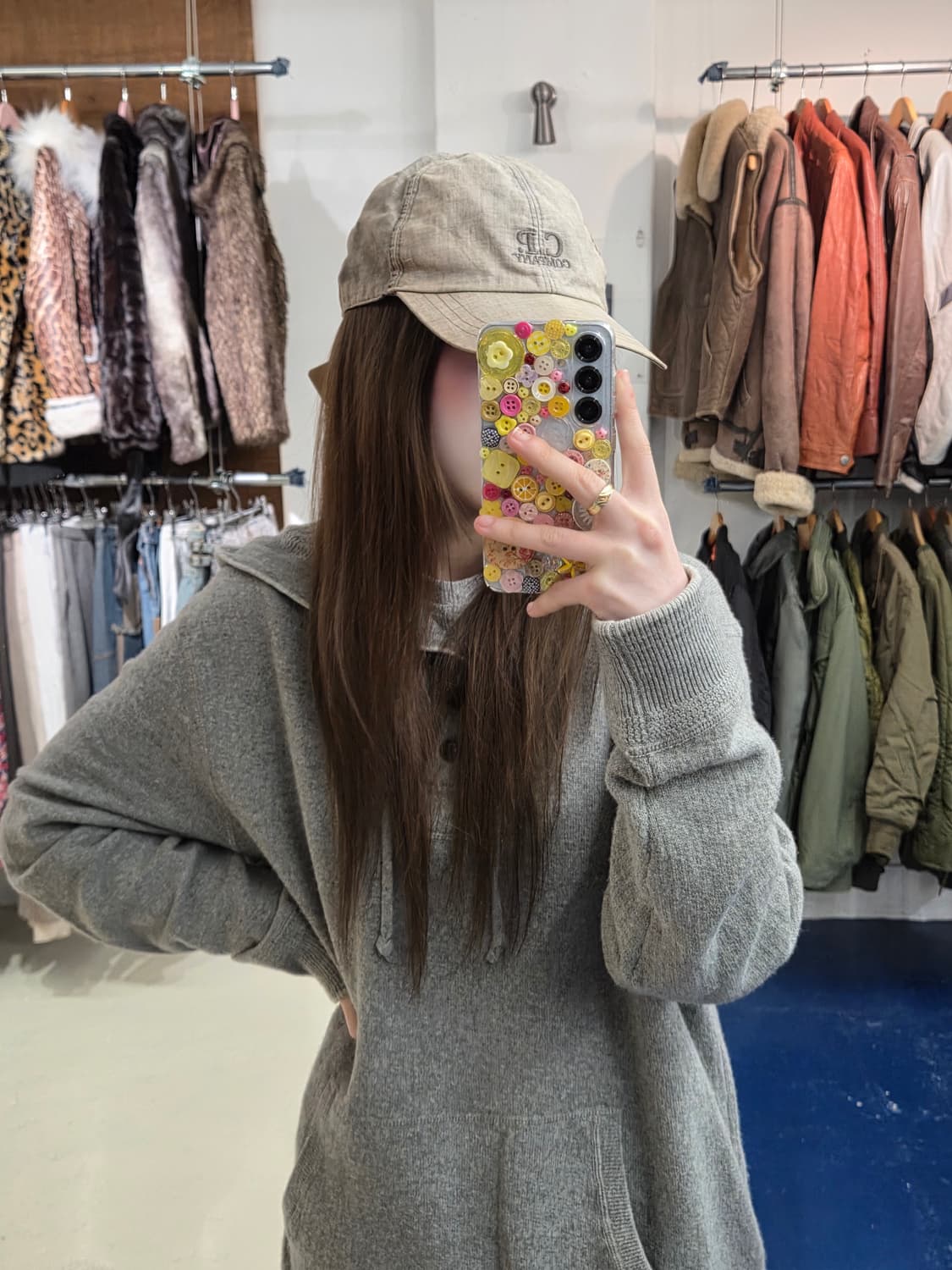 CP company 씨피컴퍼니 린넨 볼 캡 상품이미지3