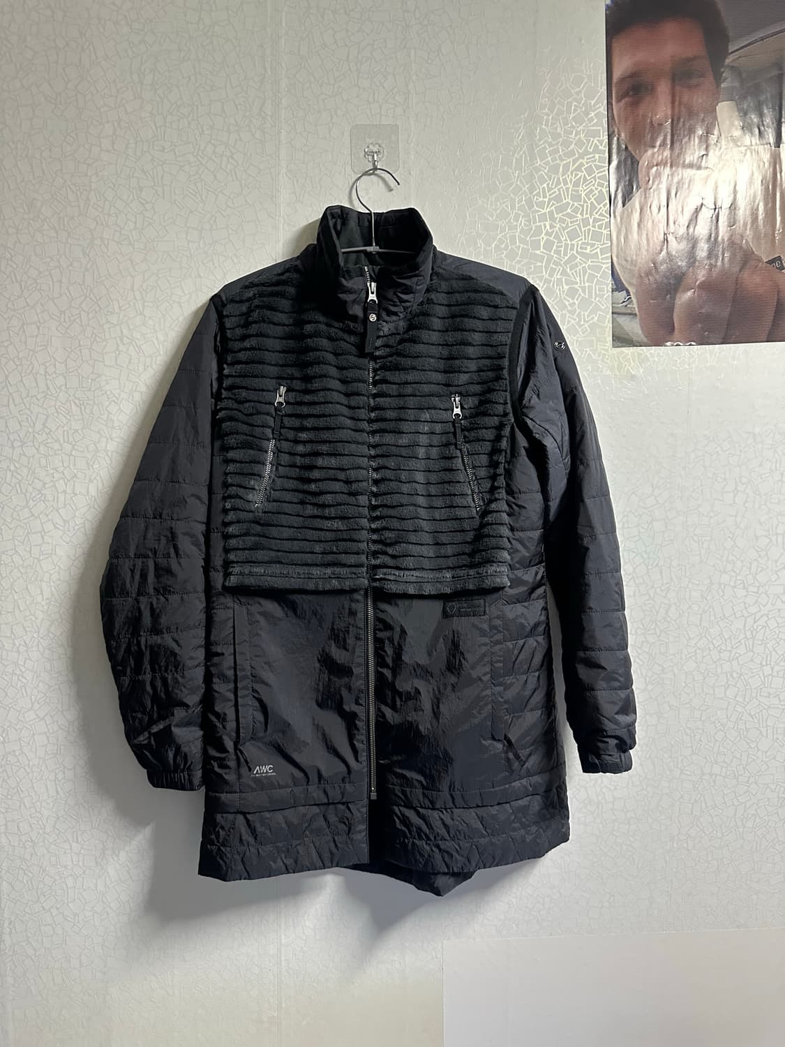 vintage fur detail jacket 상품이미지1
