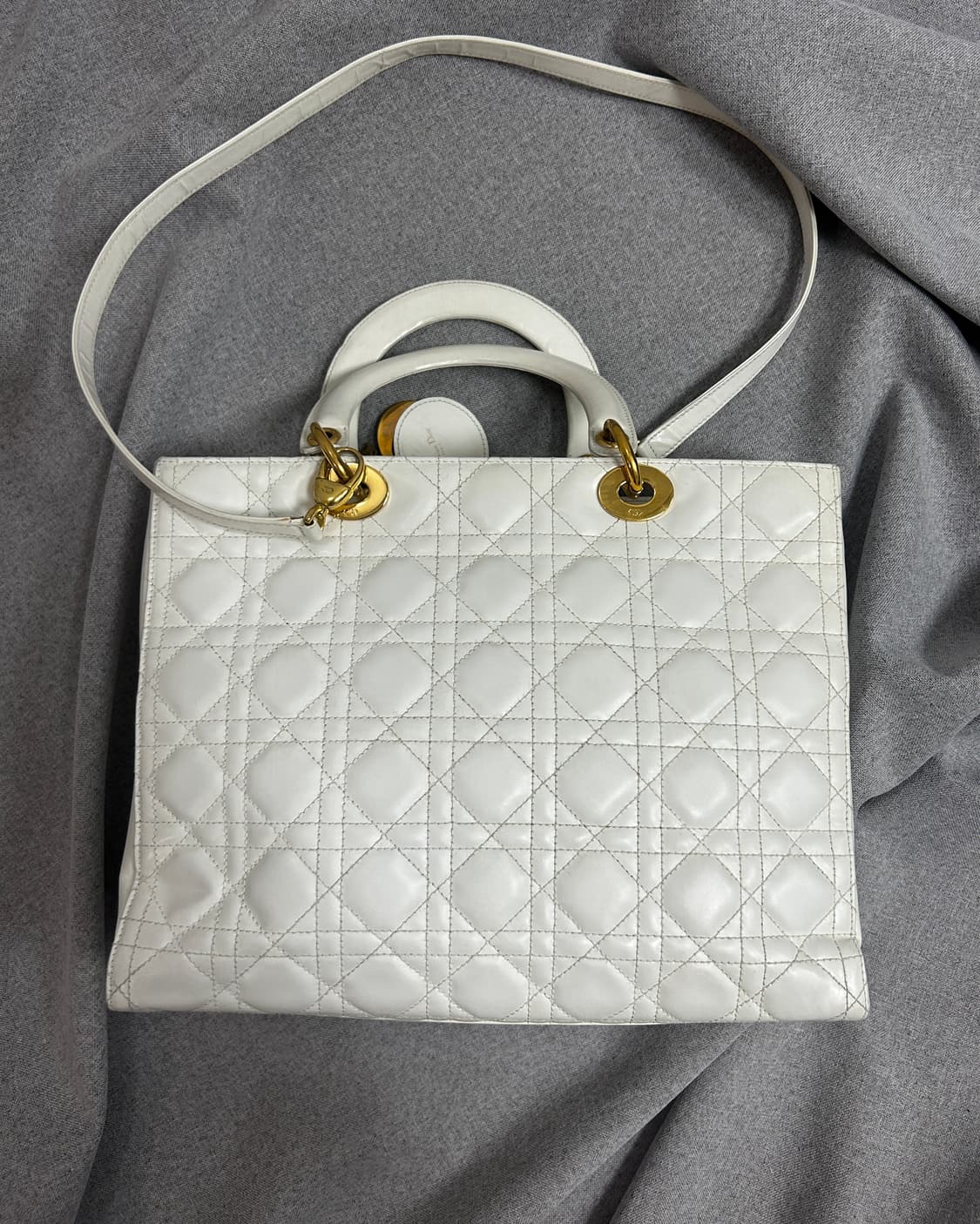 [Dior]크리스찬 디올 레이디백 라지 (+감정서 상품이미지5