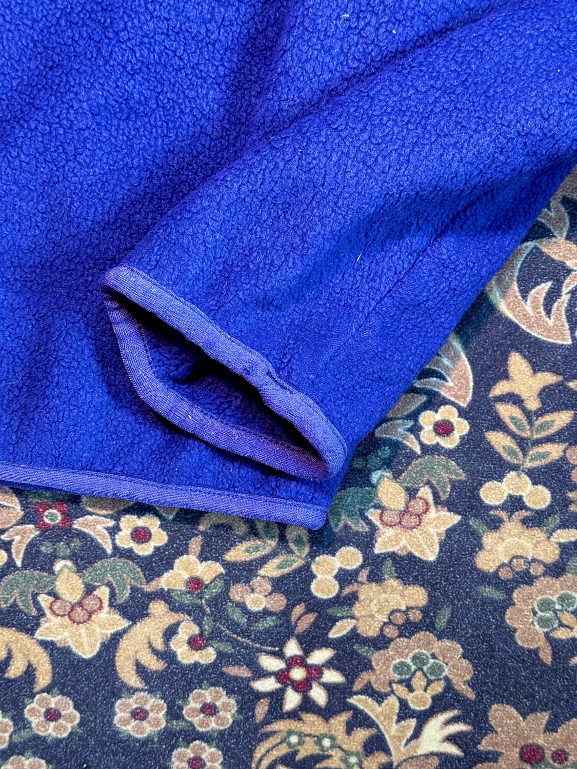 90s 파타고니아 신칠라 스냅티 로얄블루 틸그린 상품이미지7