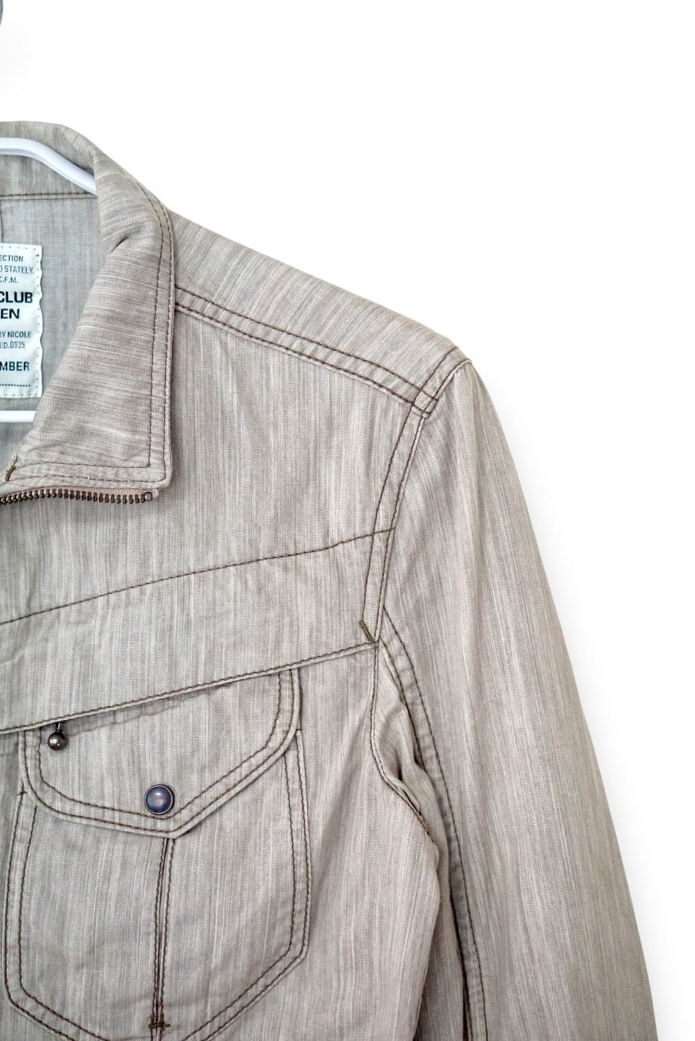 NICOLE CLUB 베이지 자켓 상품이미지3