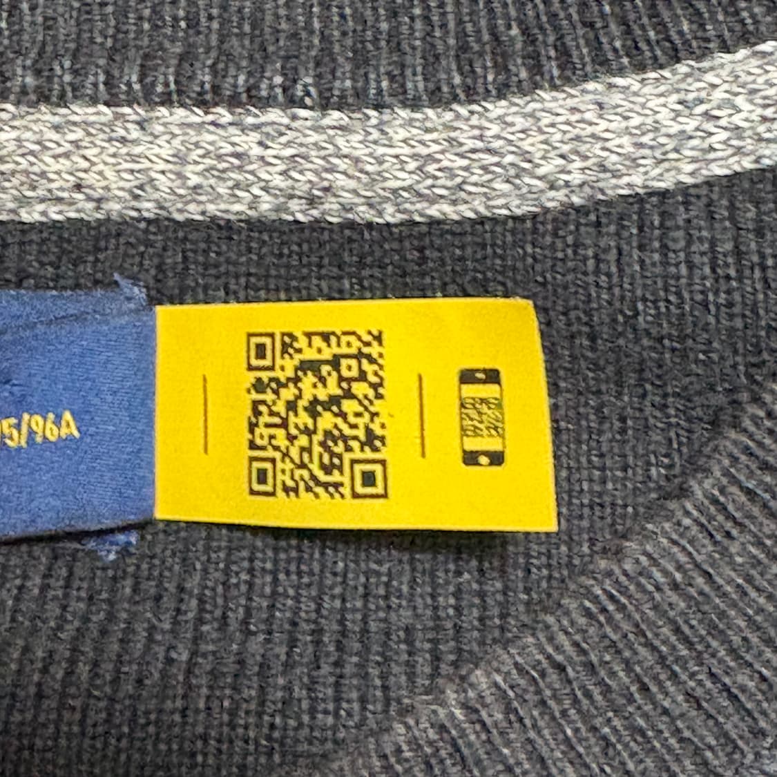 M 폴로랄프로렌 코튼 라운드넥 블랙 니트 상품이미지5