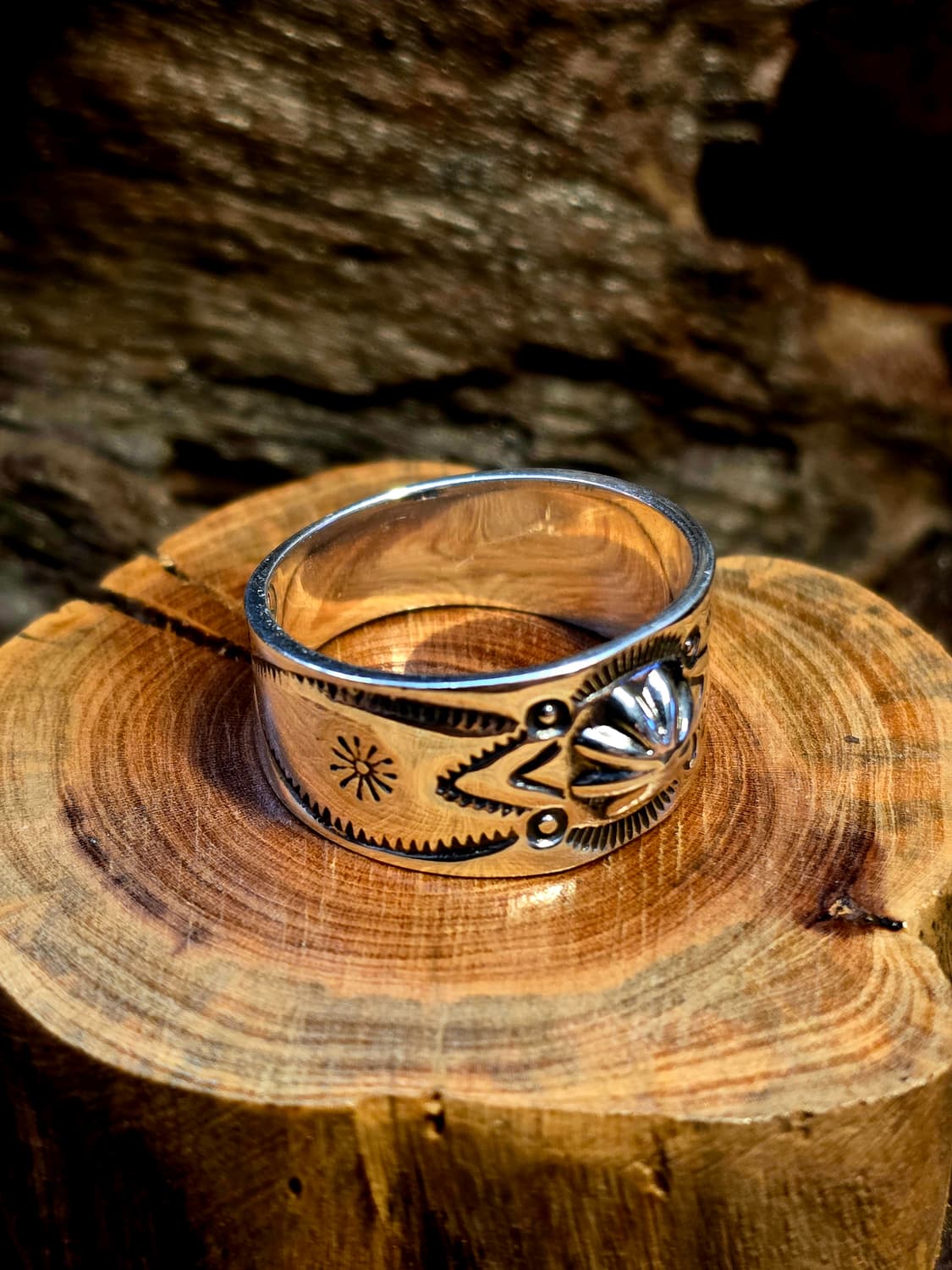 3cross silver925 navajo totem indi ring 상품이미지3