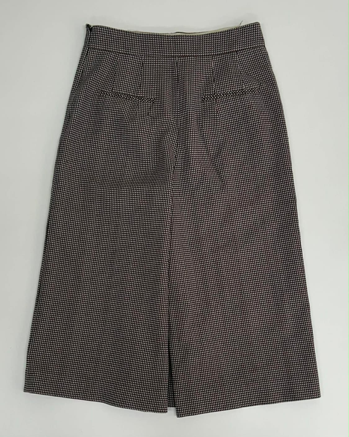 [64-94] 시스템 한섬 하운드투스 체크 랩 스커트 상품이미지2