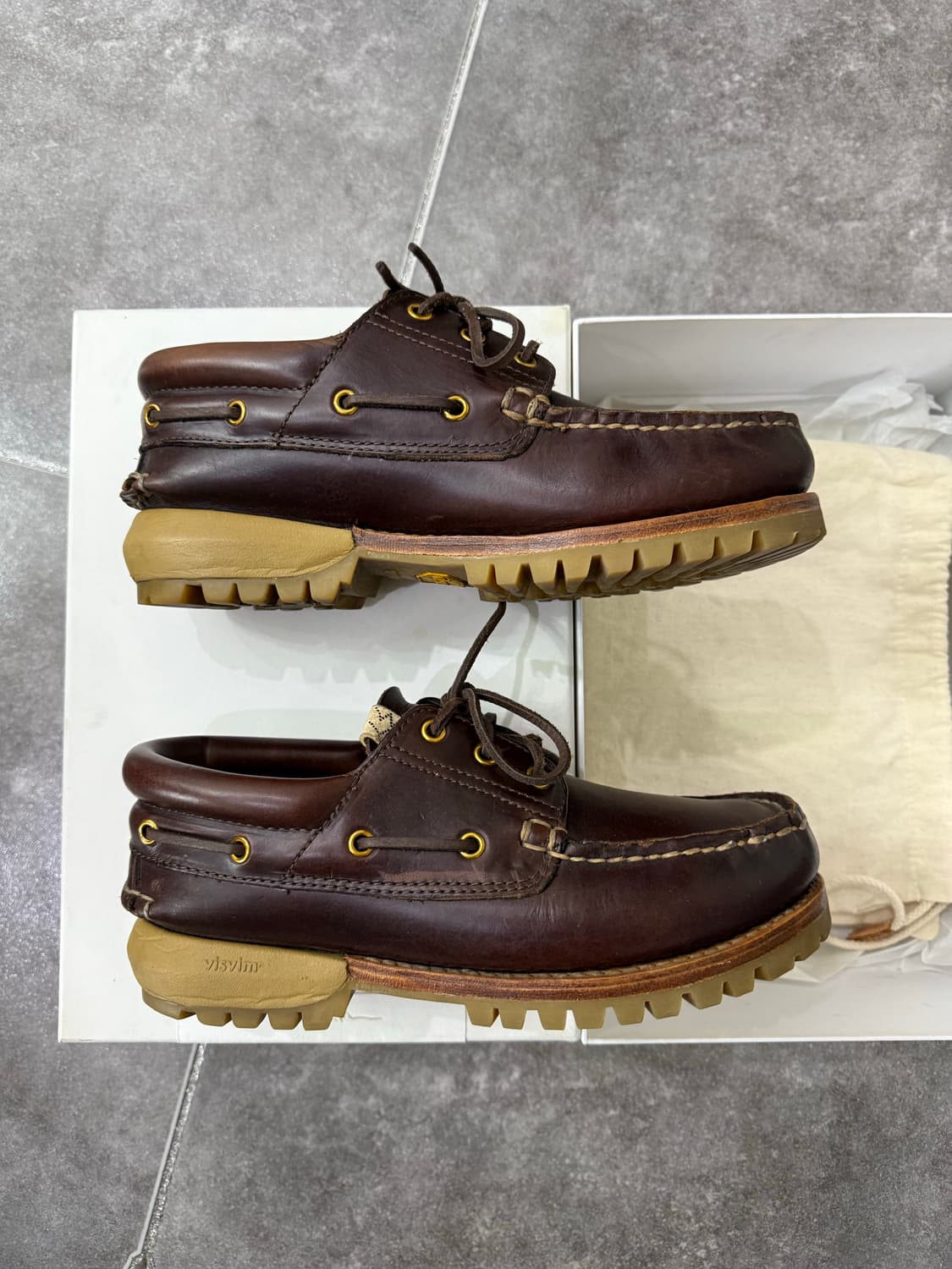 비즈빔23ss Wallace Deck 월레스 덱 보트 슈즈 상품이미지3