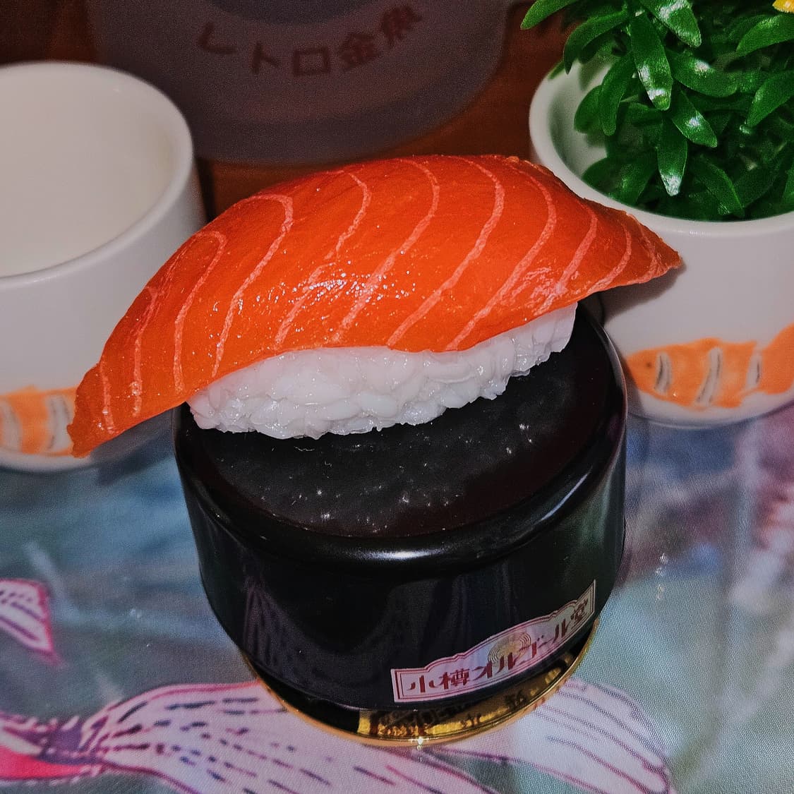 일본 오타루 오르골당 연어 초밥 오르골 상품이미지1