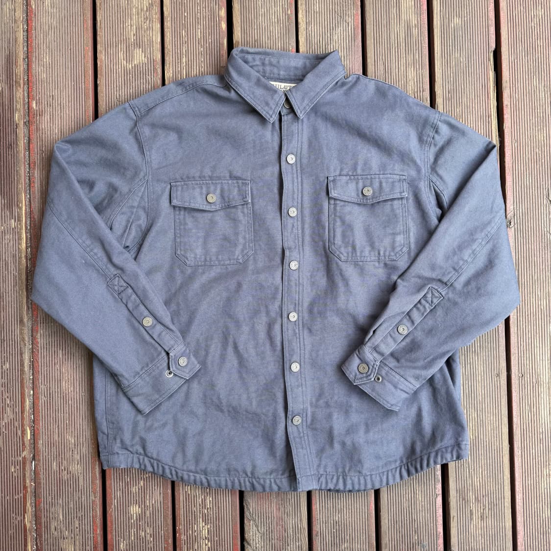 빈티지 양털 셔츠자켓 상품이미지1