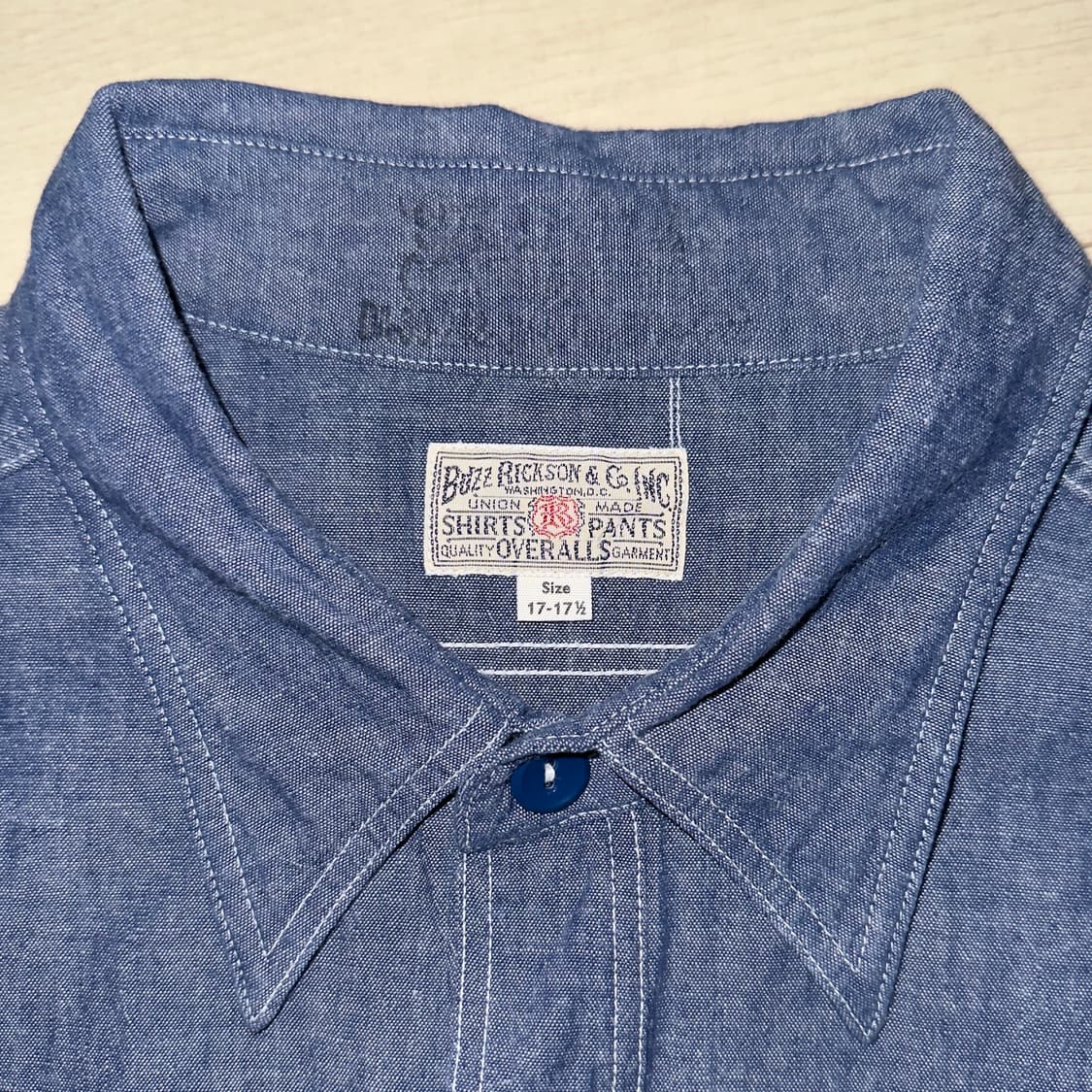 버즈릭슨 샴브레이 셔츠 XL 상품이미지2