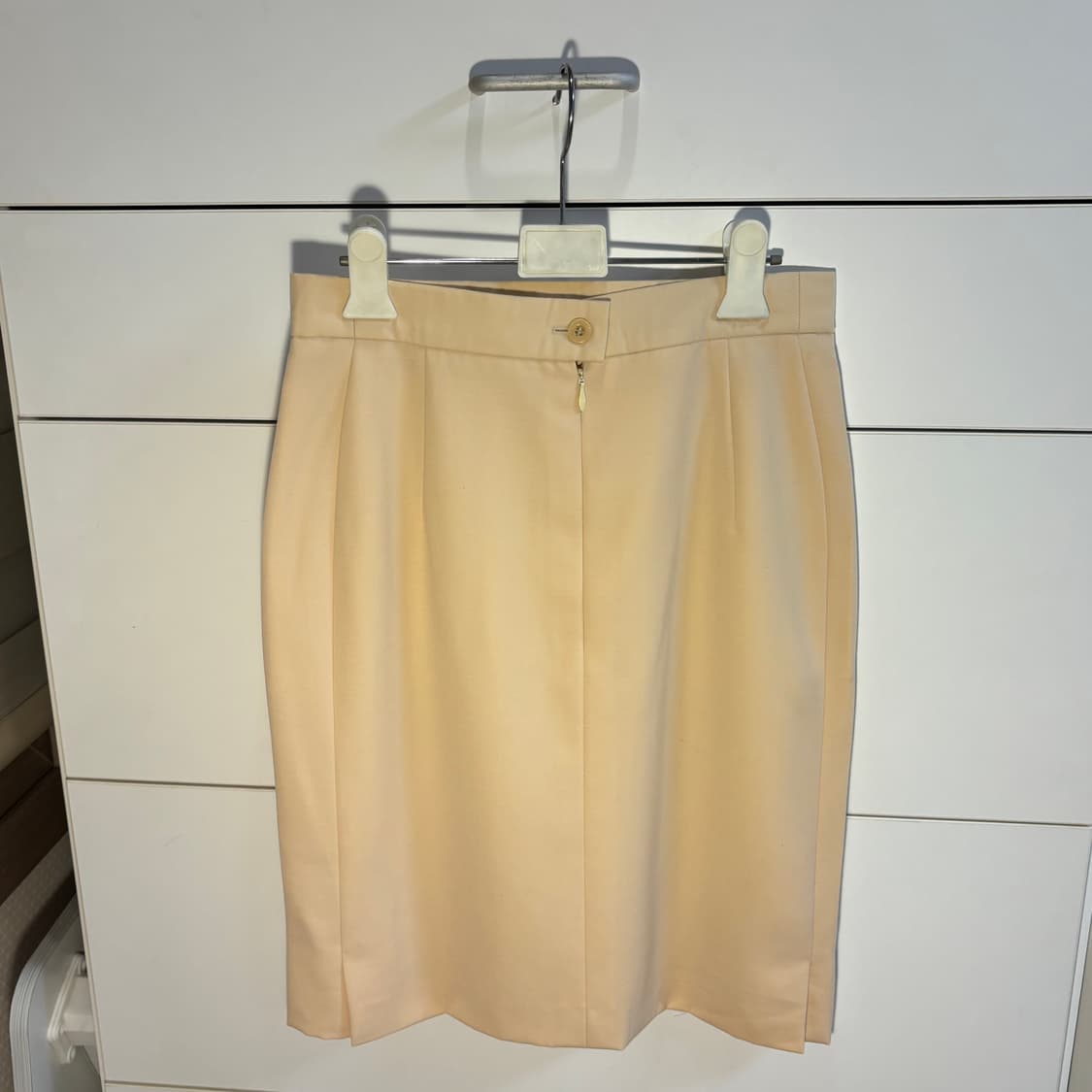 에스까다(escada) 버터 베이지 울 스커트 상품이미지4