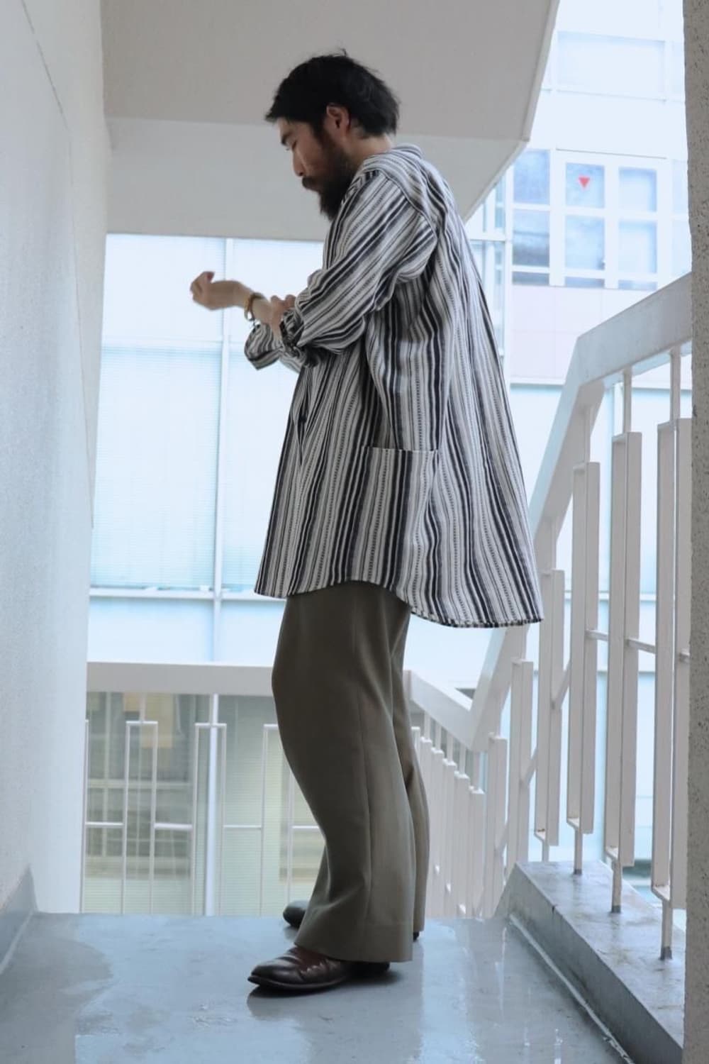 얀얀 반 에쉐 셔츠#92 멀티 상품이미지5