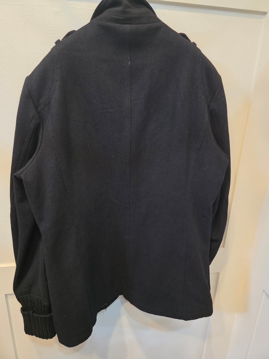 돌체앤가바나 D&G 블랙 울혼방코트 54 상품이미지4