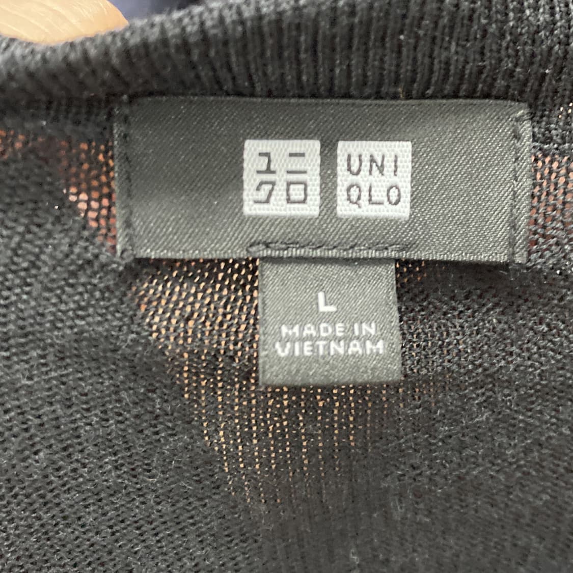 유니클로 남성 순모가디건 경량 L 영구제 상품이미지4