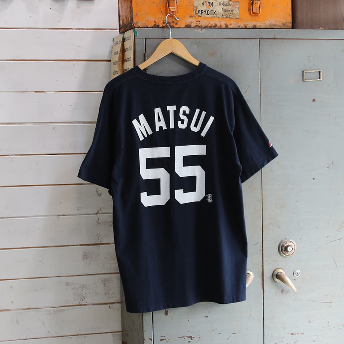 (착용컷) Majestic 뉴욕 양키스 반팔 티셔츠 (남성용 103) 상품이미지2