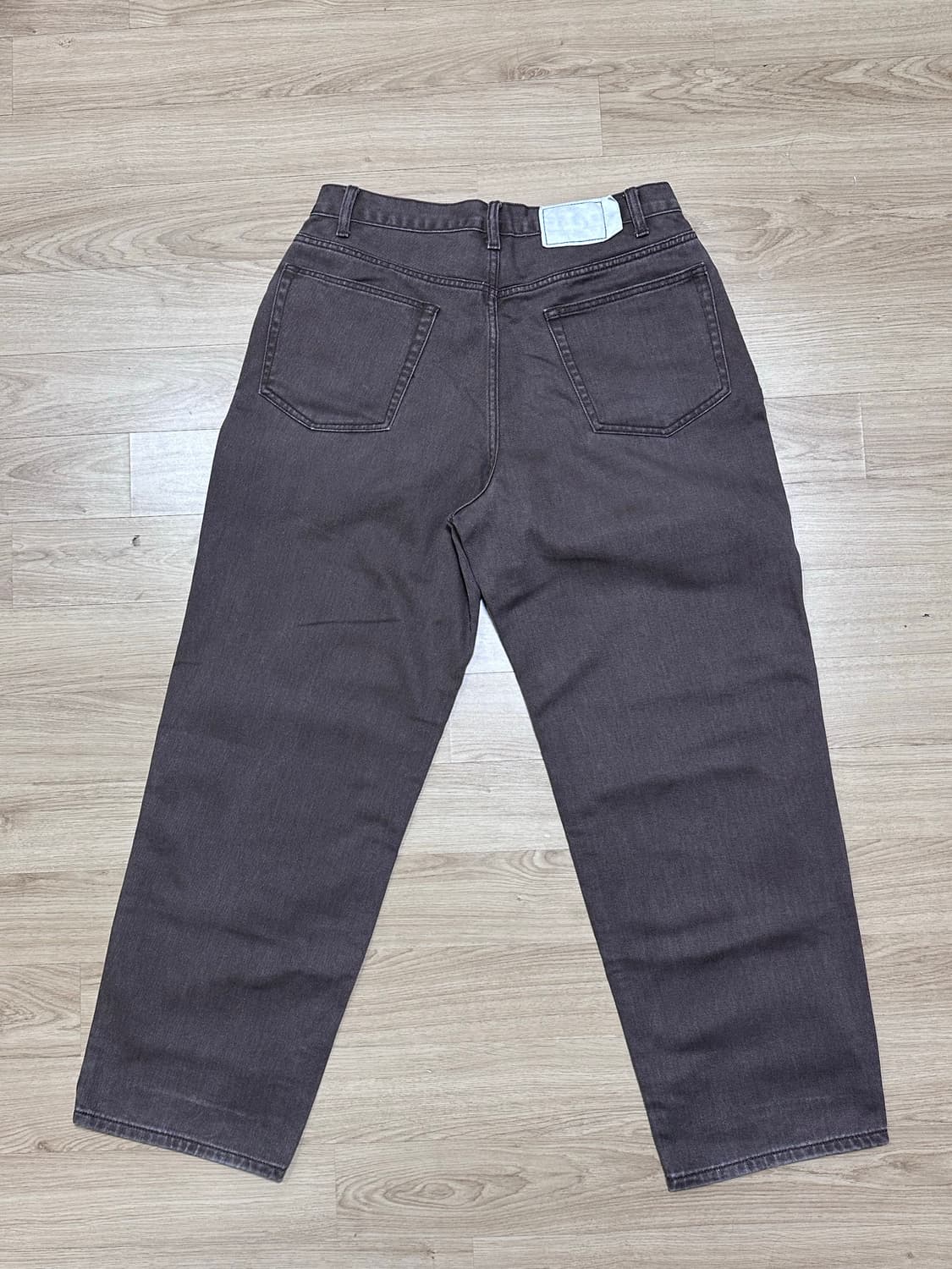 디스이즈네버댓 릴렉스드진 브라운 색상 L사이즈 상품이미지3