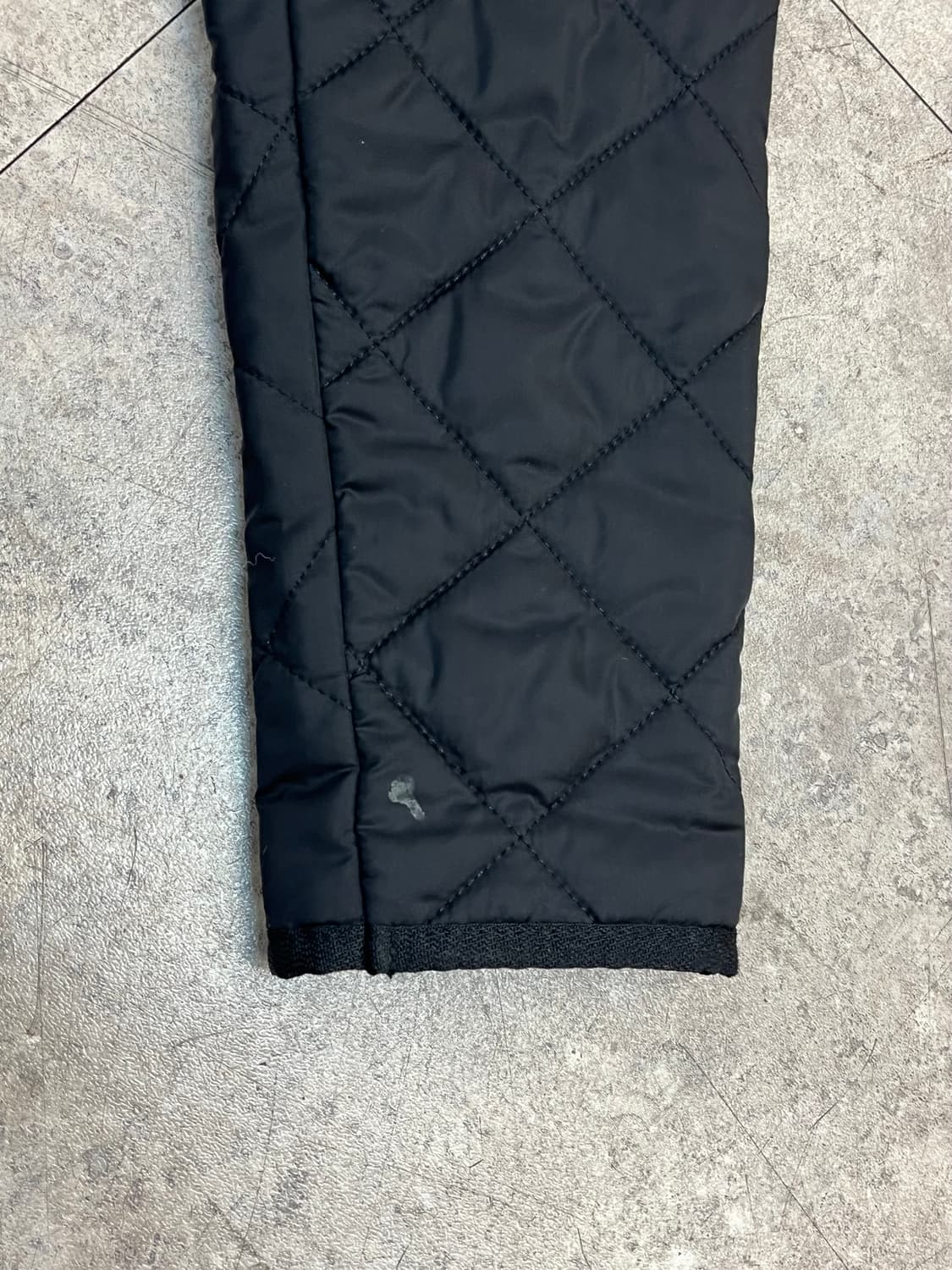 바버 카라 퀄팅 자켓 블랙 키즈 L #csz2163 상품이미지9