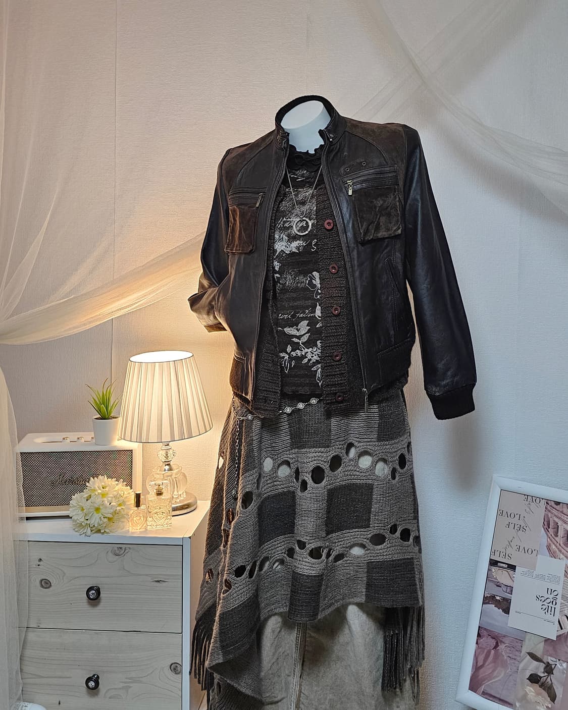 Grunge Y2K look style set 상품이미지2