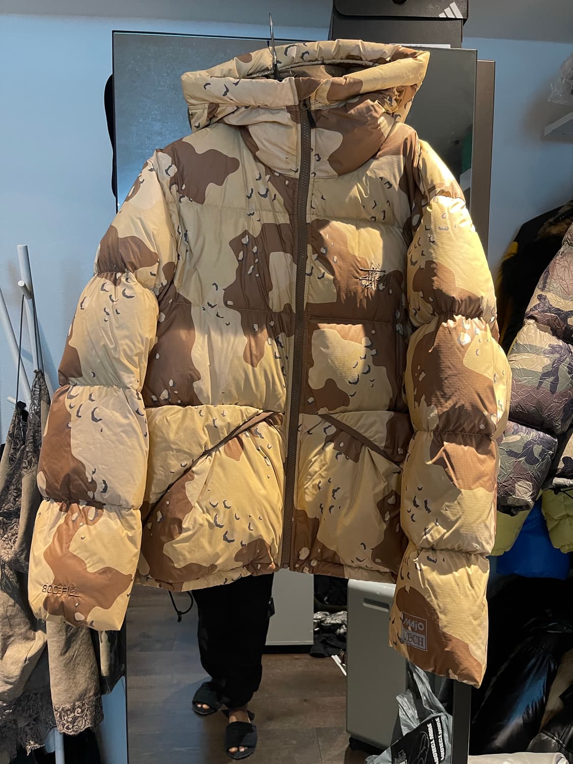 스투시 카모 립스탑 푸퍼패딩 상품이미지1