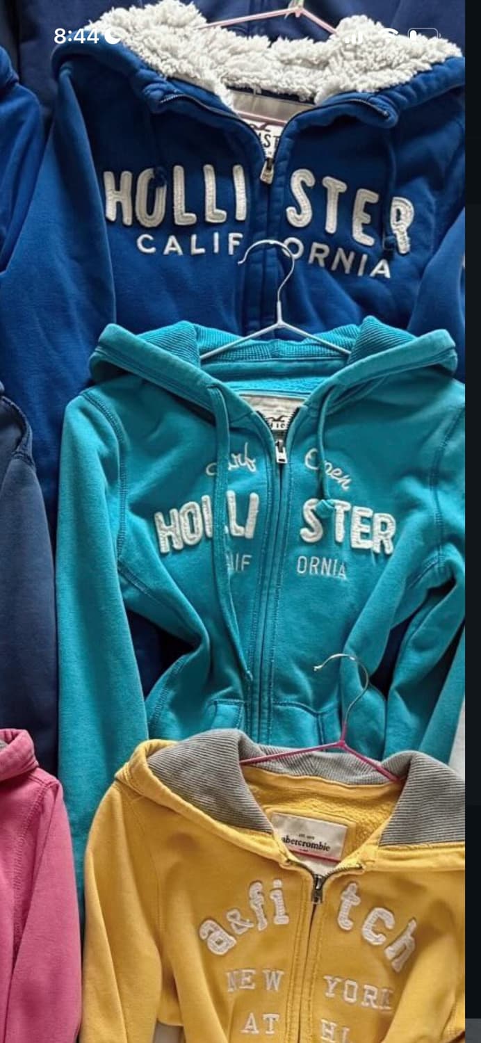 구해요) 홀리스터 민트 후드집업 상품이미지1