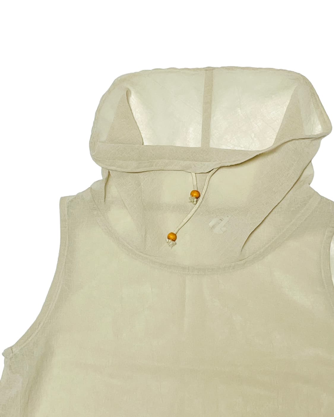 Turtleneck see through vest 상품이미지2