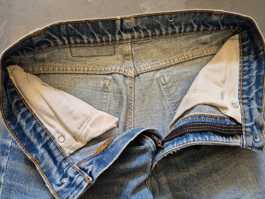 80s Levi's 517 오렌지탭 부츠컷 데님 팬츠 상품이미지8