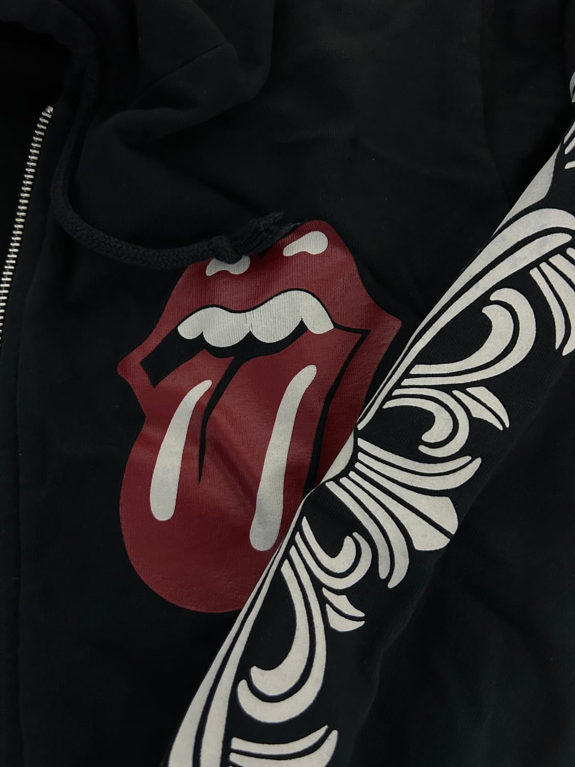 크롬하츠 롤링스톤즈 후드집업 상품이미지2