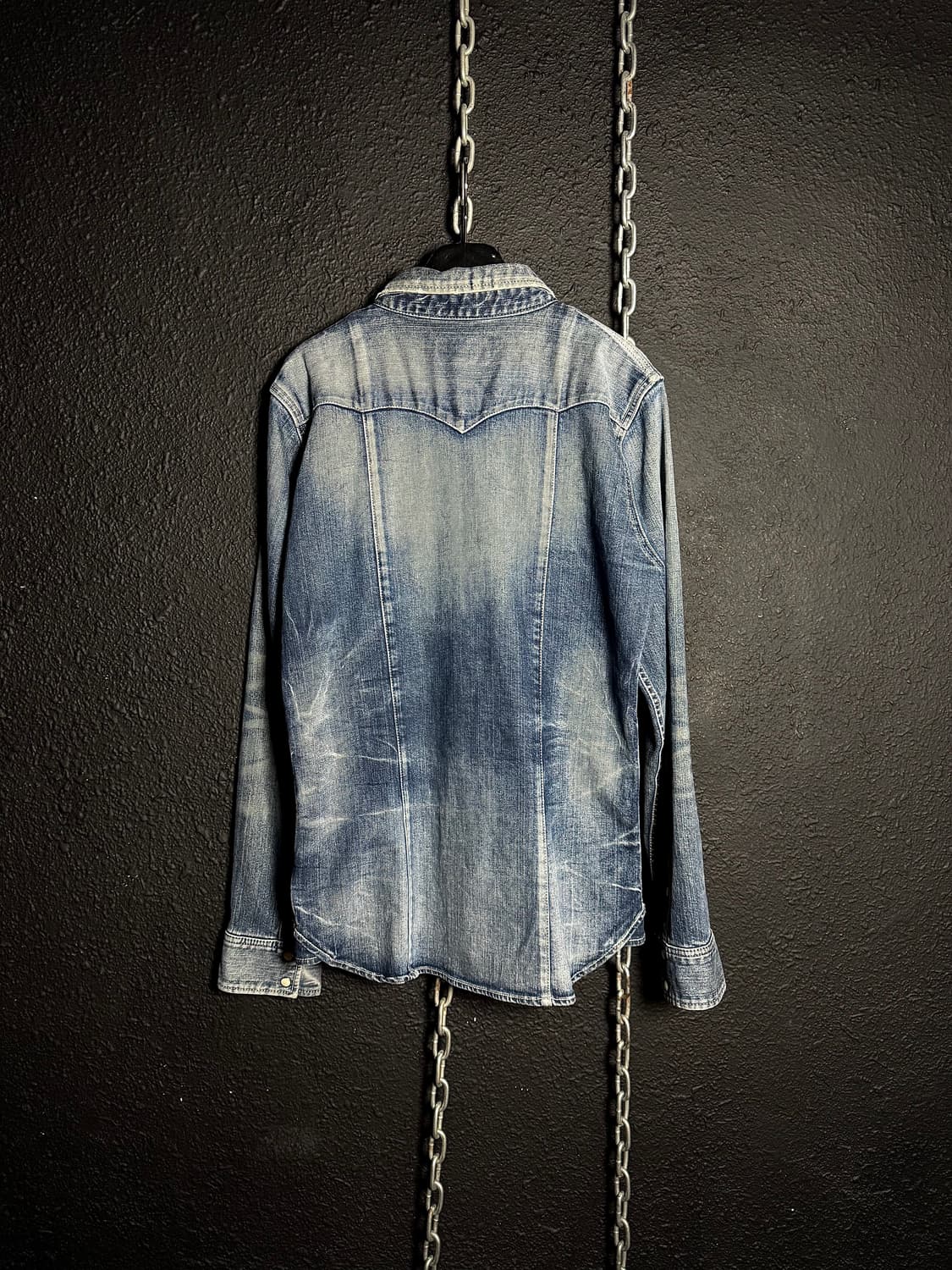 MURDER LICENSE – Indigo Western Denim Sh 상품이미지5
