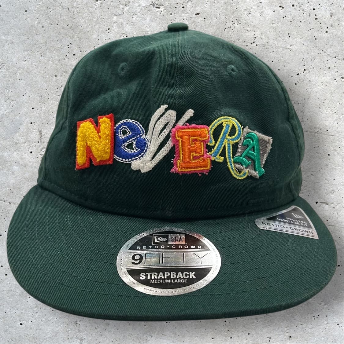 뉴에라 Nevera 9피프티 볼캡 그린 스트랩백 상품이미지2