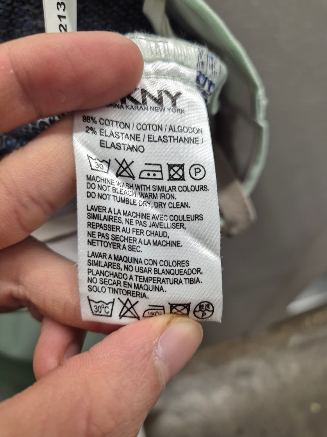 DKNY 치노팬츠 민트 36R 상품이미지6