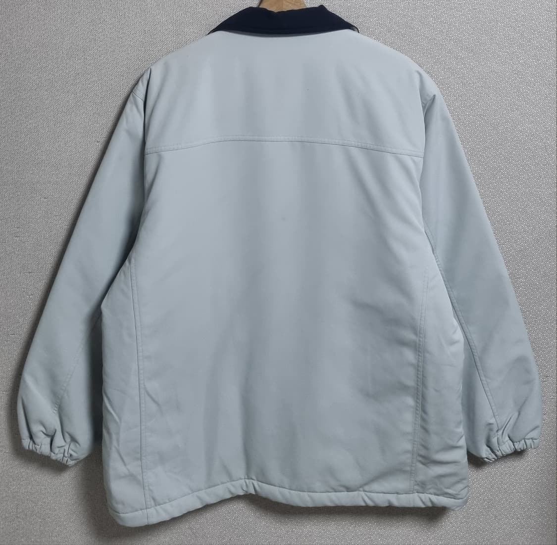 오버핏 L ) 아디다스 빈티지 그레이 페디드 기모 점퍼 상품이미지2