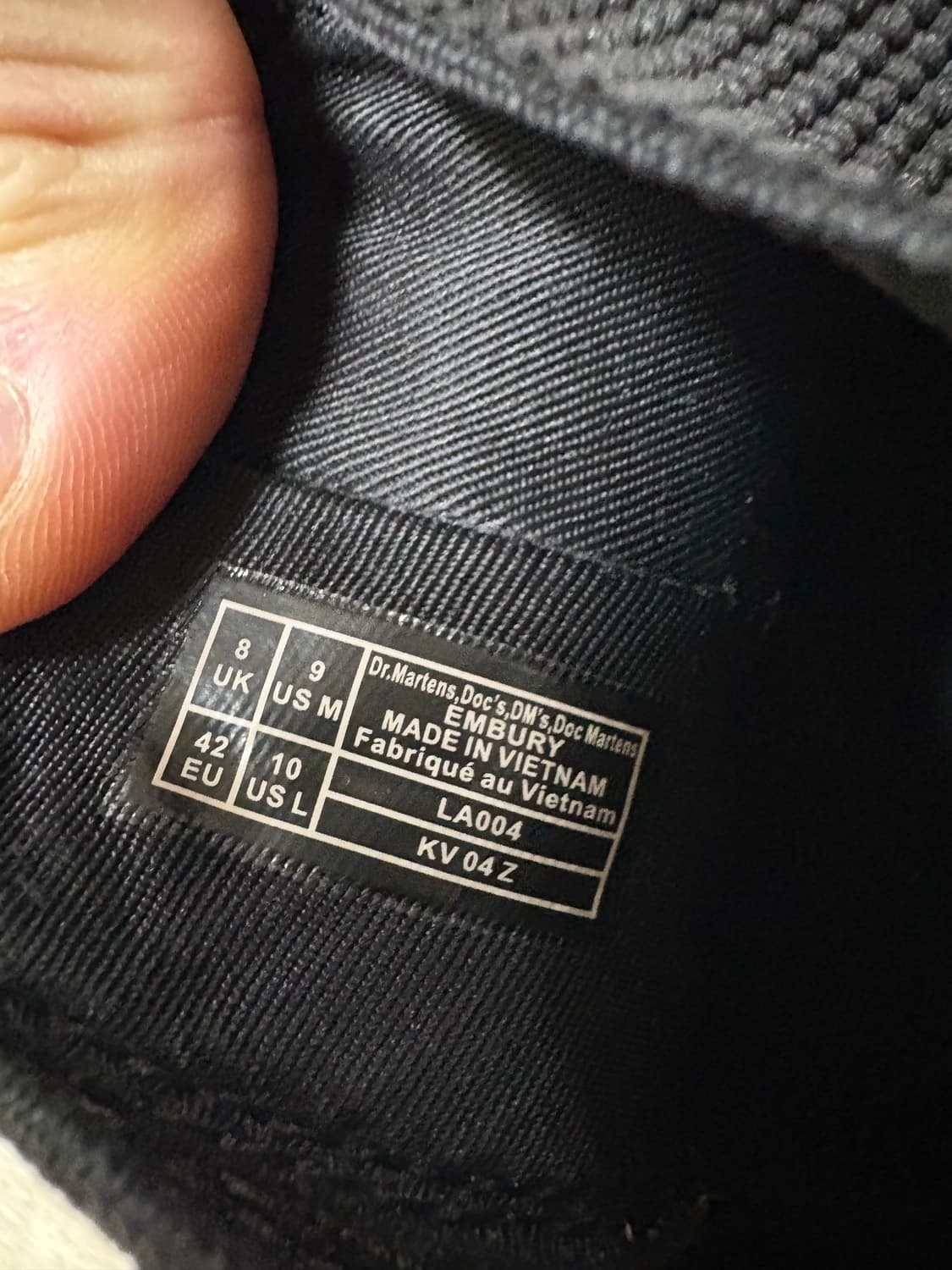 닥터마틴 첼시부츠 크레이지홀스 270 상품이미지7