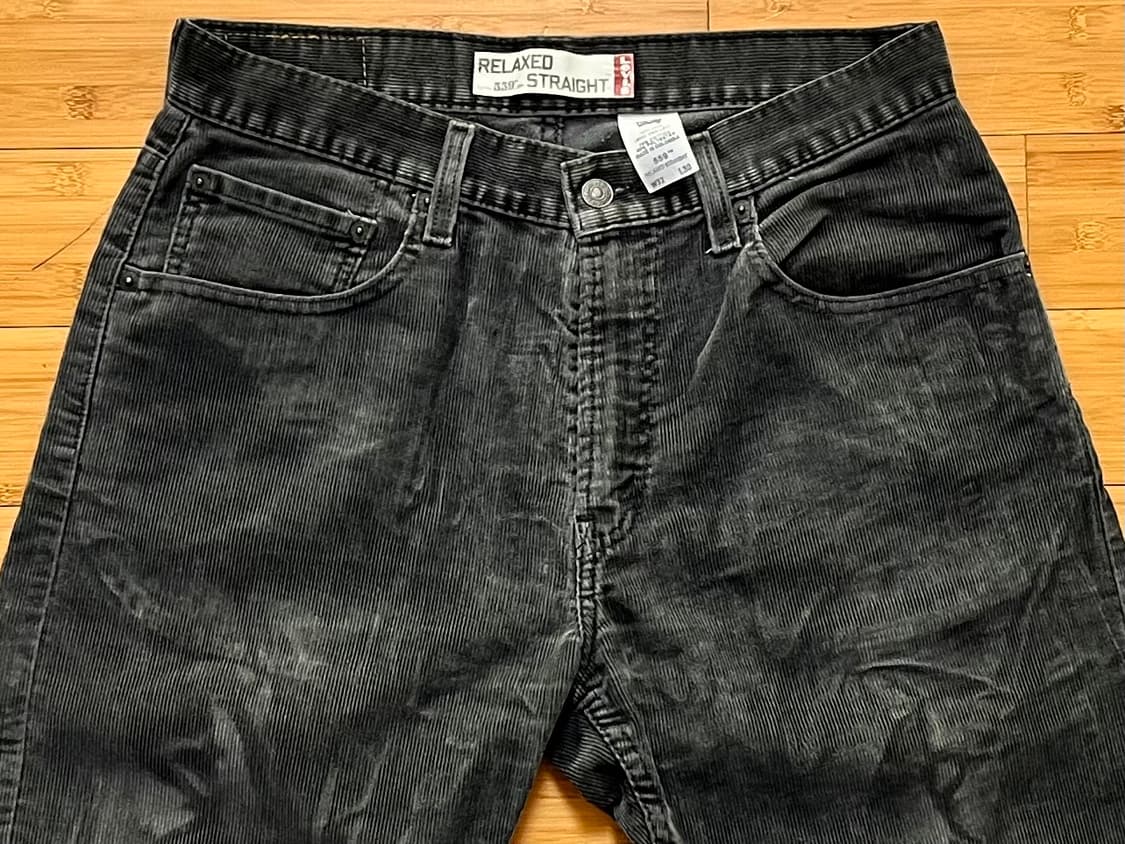 리바이스 559 코듀로이 코튼팬츠 W32 L30 상품이미지3