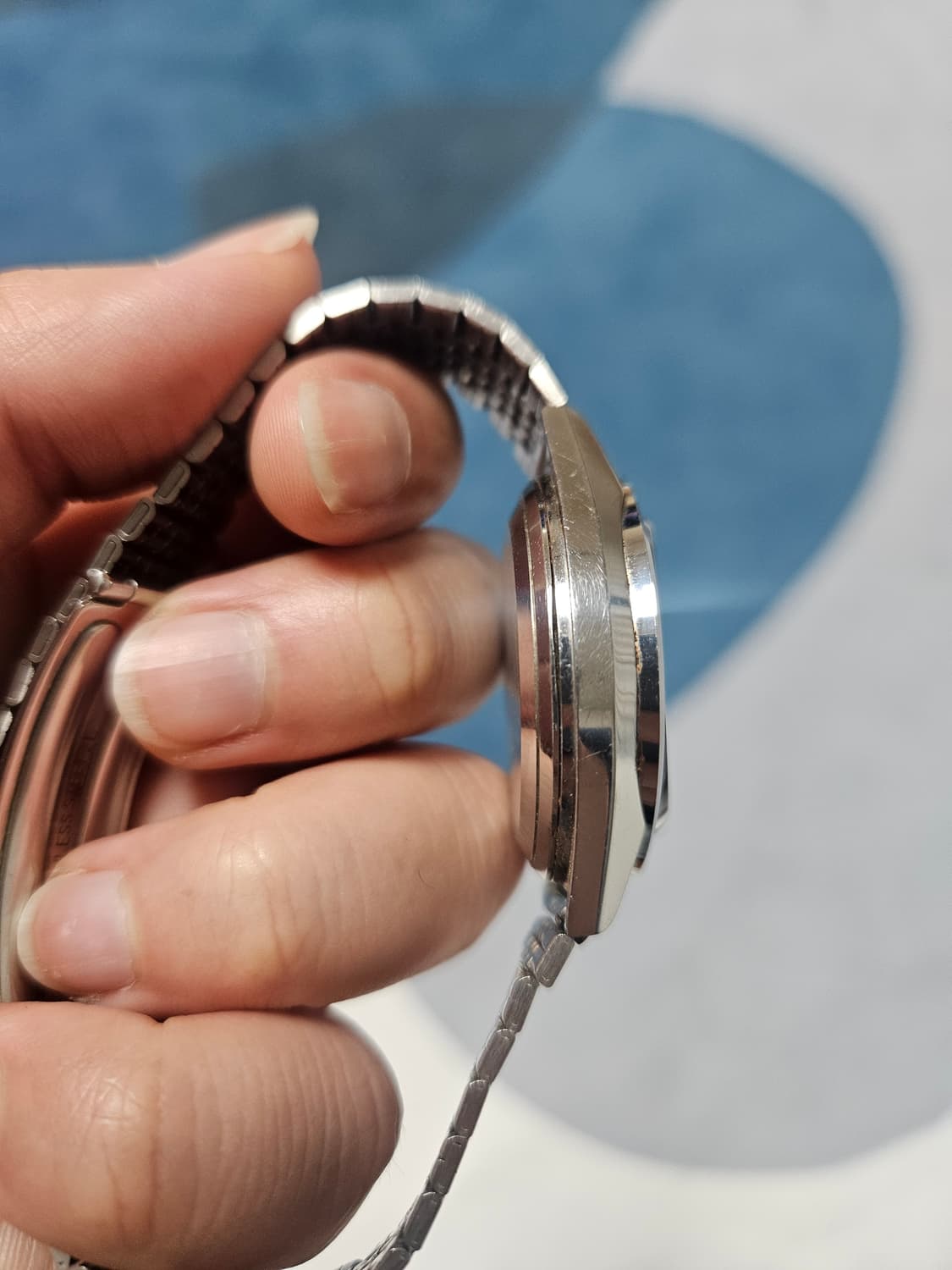 1977s 세이코 타입2 각유리 쿼츠 빈티지 시계 상품이미지5