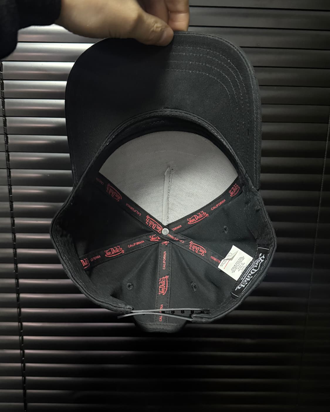 본더치 볼캡 모자 트러커 레드 빨강 블랙 검정 야구 y2k 힙합 댄서  상품이미지4