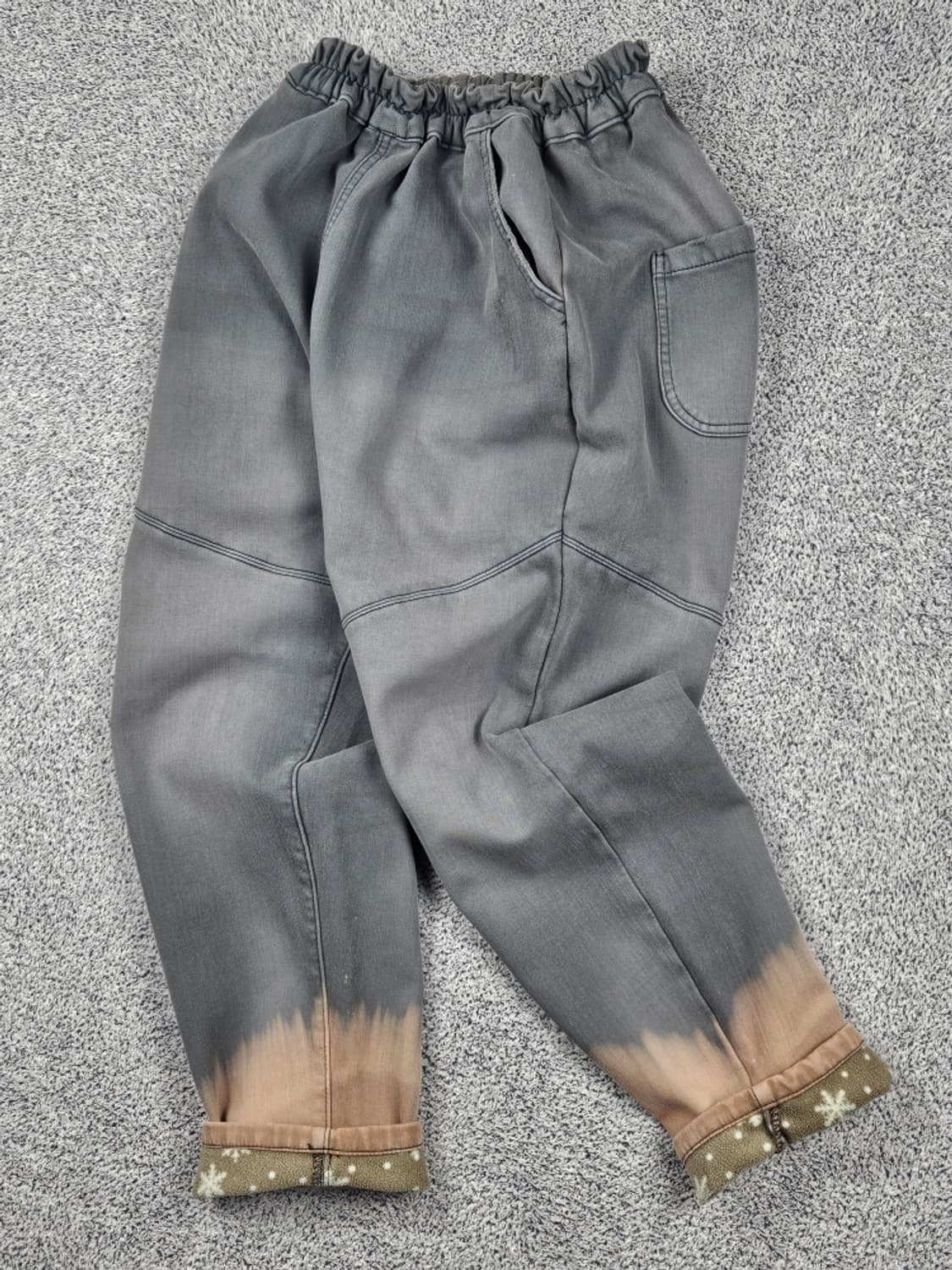 밴딩 다잉워시드 커스텀 헤비안감 팬츠 ( 상세설명참조 ) / 10288 상품이미지1