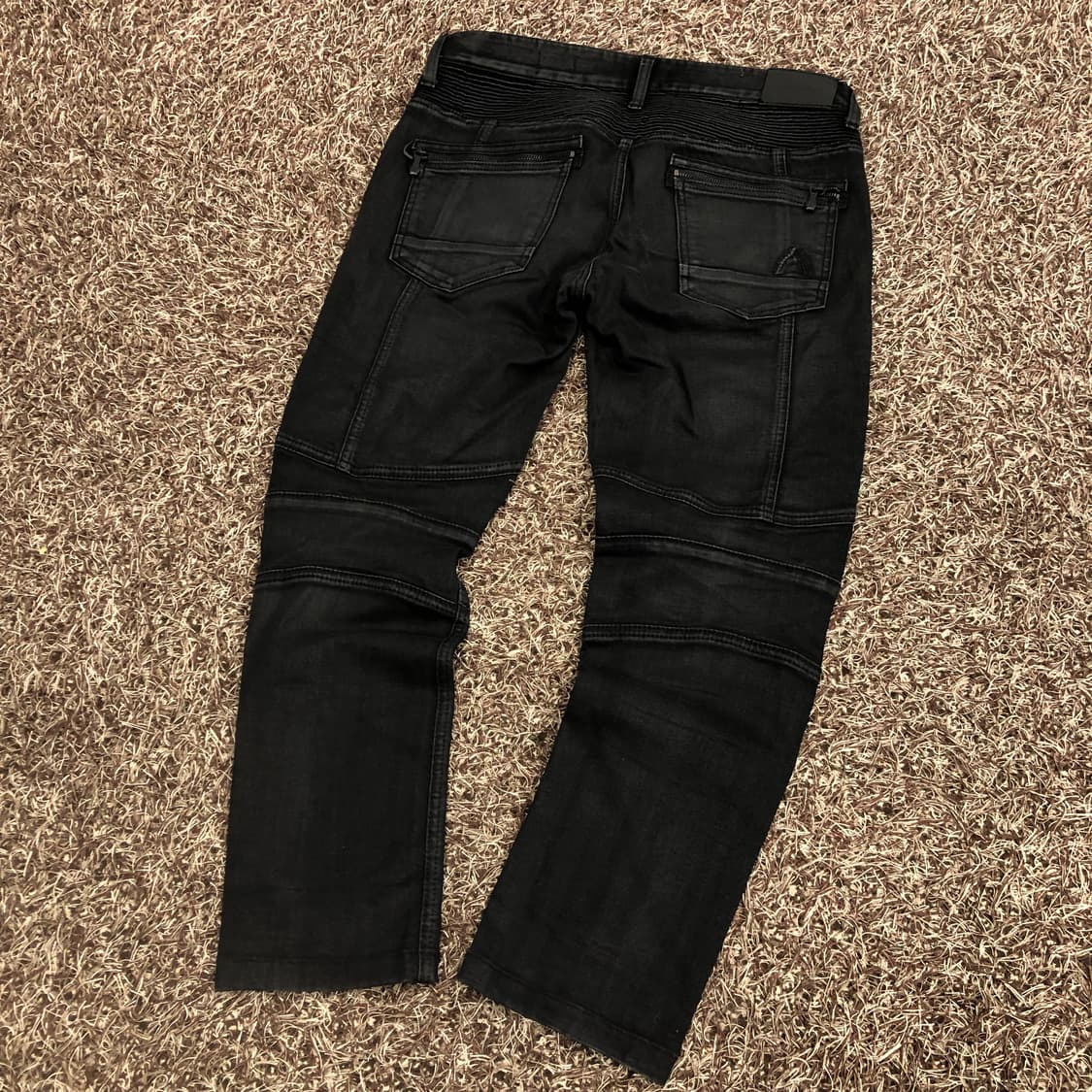 버커루 바이커 흑청 데님팬츠 상품이미지4