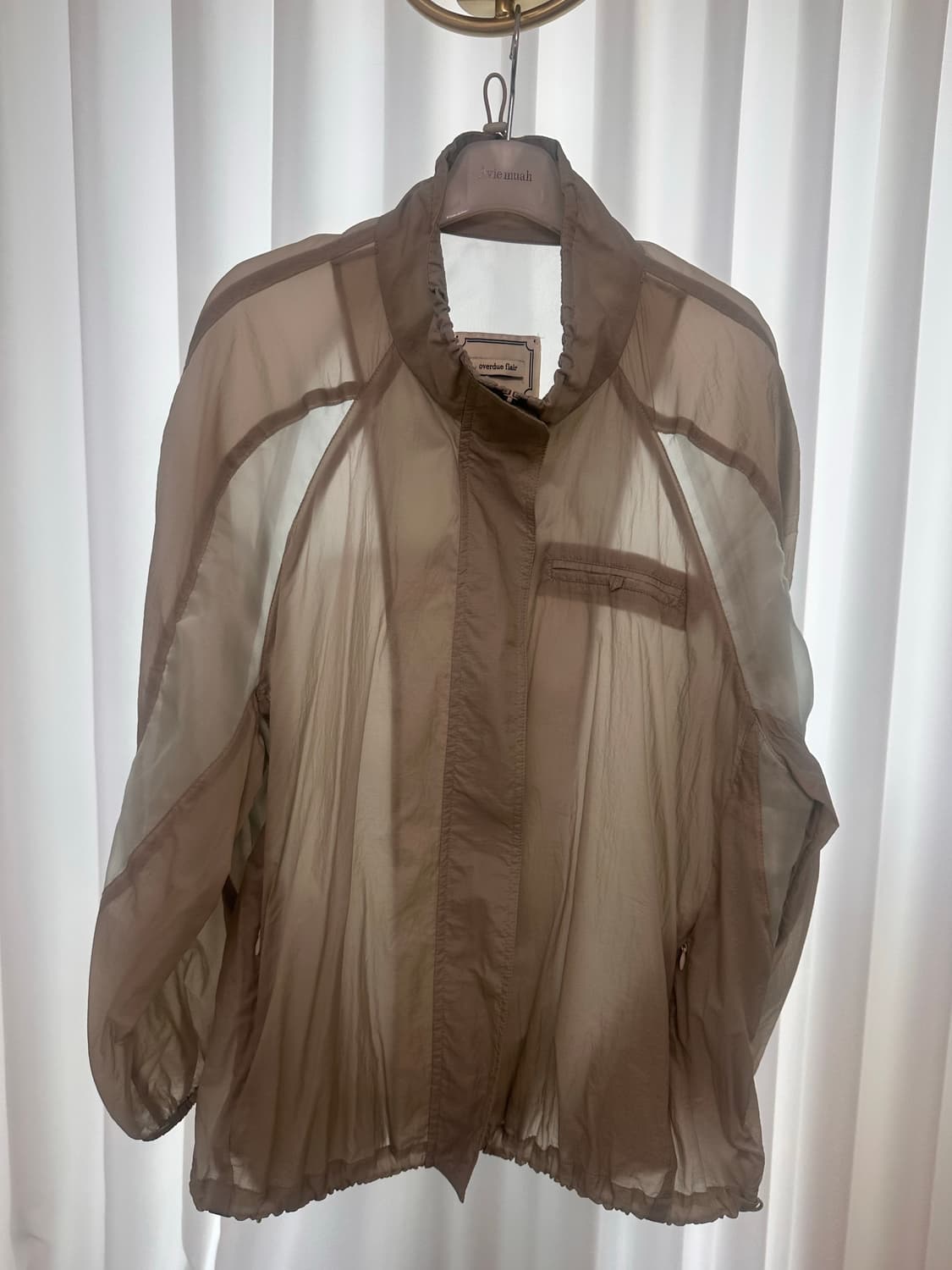 오버듀플레어 나일론 블루종 블루 상품이미지6