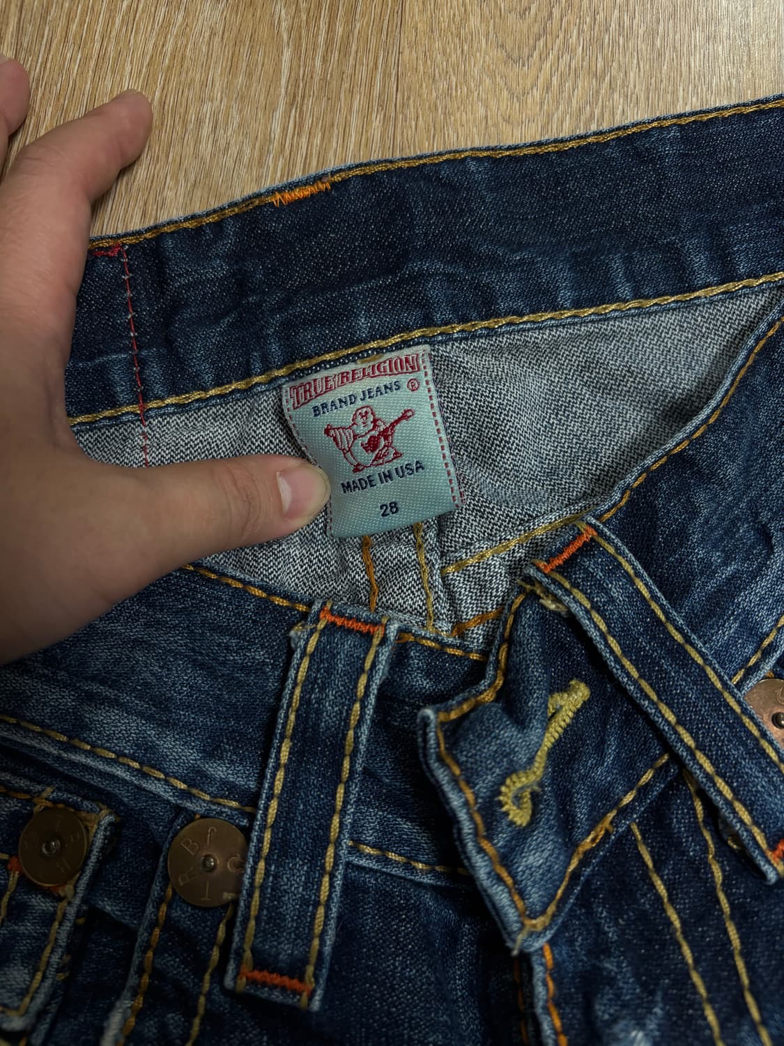 트루릴리젼 부츠컷 청바지 상품이미지4