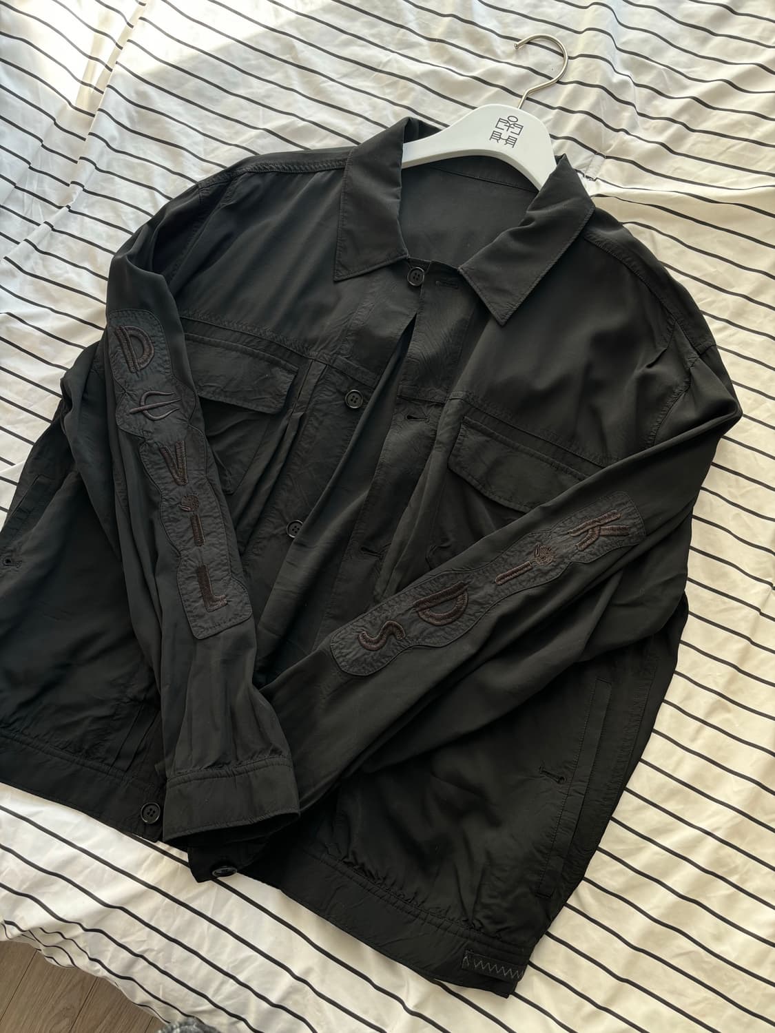 폴리테루 x 핫 스터프 레이온 트러커 블랙 상품이미지2