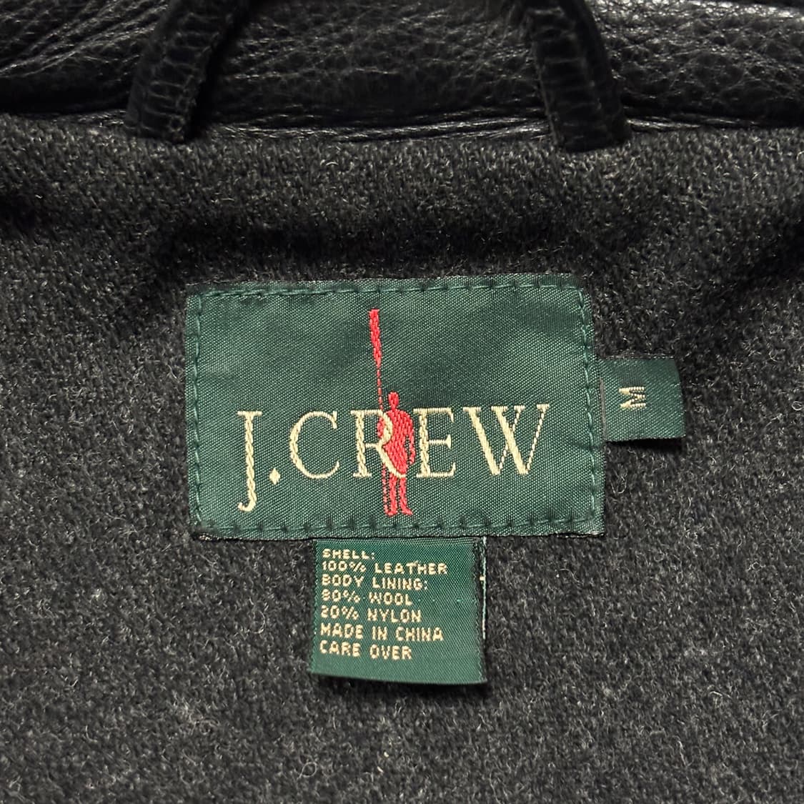 제이크루 레더 카코트 가죽자켓 상품이미지4