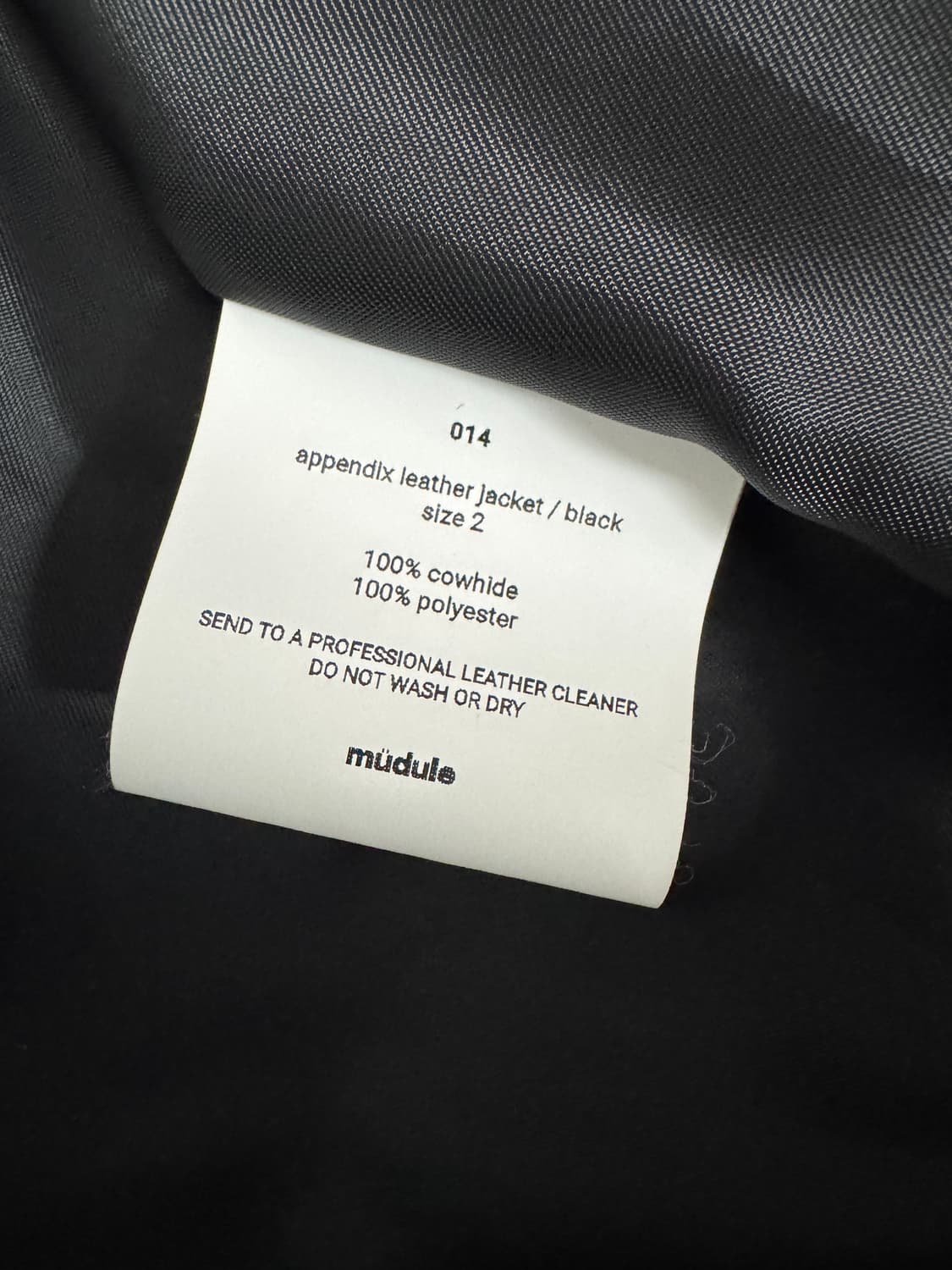 [2] 머듈 레더 mudule 014 appendix leather 상품이미지4
