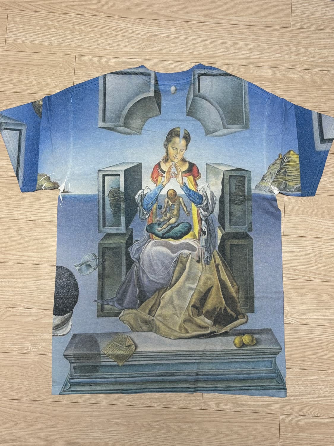 살바도르달리 프린트 반팔티 상품이미지2