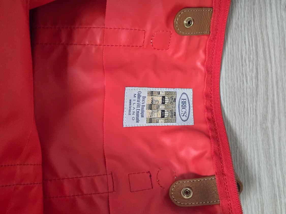 브릭스 레드 토트/숄더백 새상품 상품이미지9