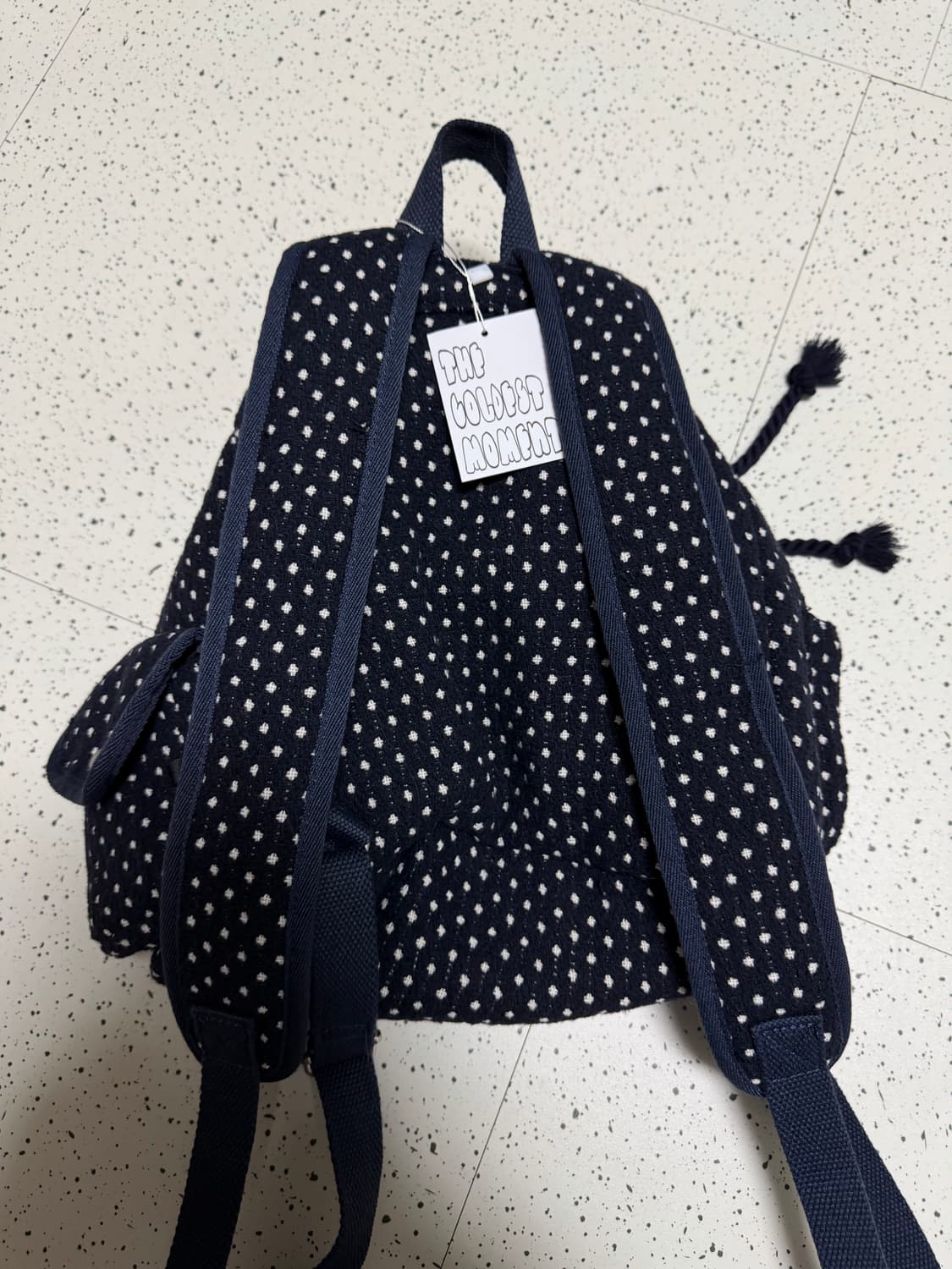 [새상품] 더콜디스트모먼트 starfish dot 백팩 상품이미지3