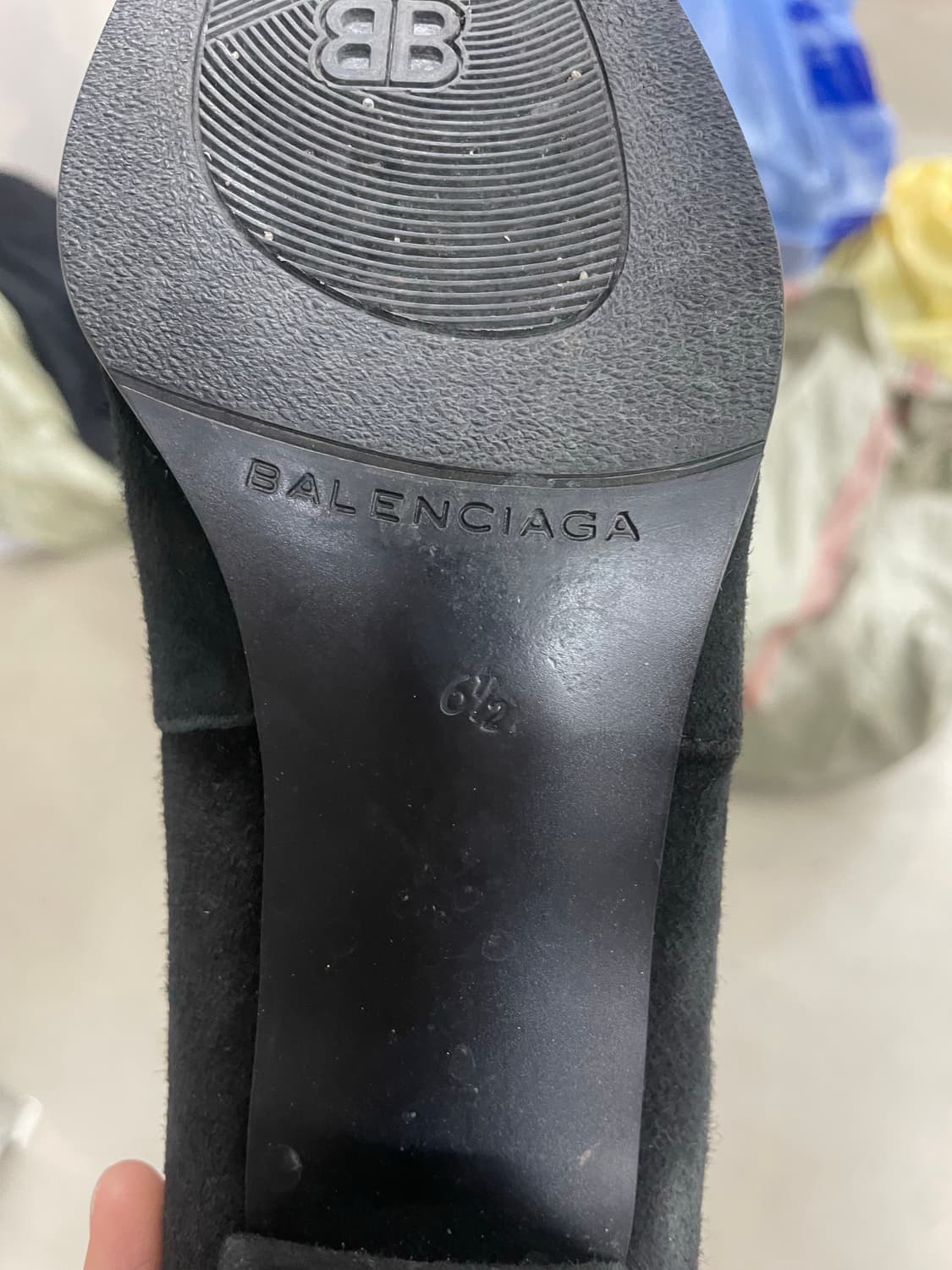 발렌시아가 웨스턴 스웨이드 롱부츠 6.5 (gr-4283) 상품이미지10