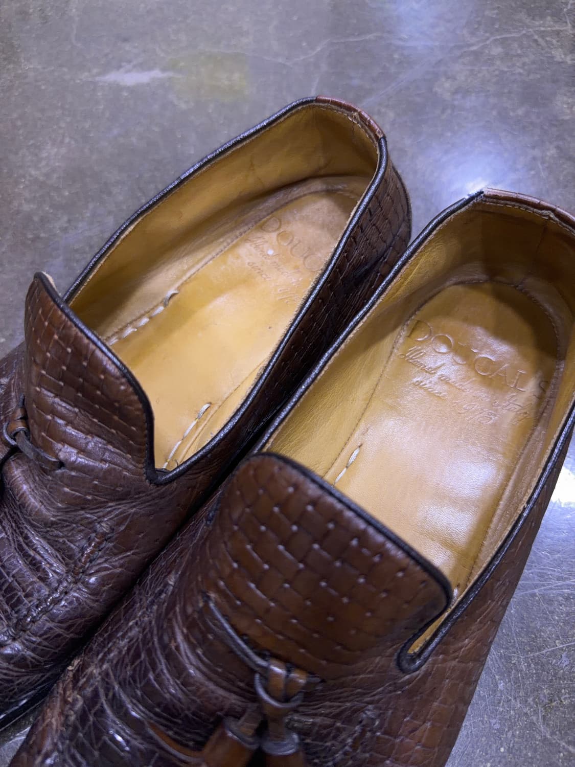 듀칼스 우브 태슬로퍼 빈티지 클래식 브라운 컬러 42 상품이미지4