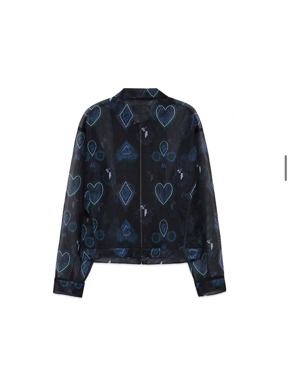 앤더슨벨 쉬어 매쉬 집업 자켓 상품이미지1