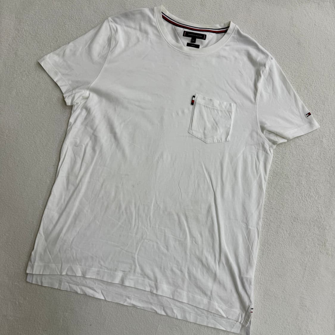 XXL 타미힐피거 슬림핏 반팔 티셔츠 0413T 상품이미지1