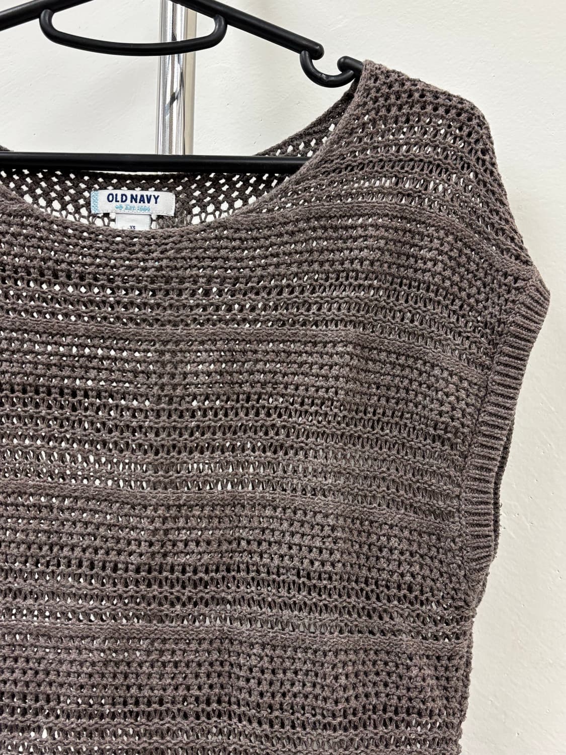 빈티지 반팔 크로셰 니트 상품이미지7